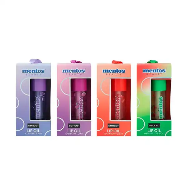 Mentos Lip Oil Silicon Fruit - Sence - Comparador de precios