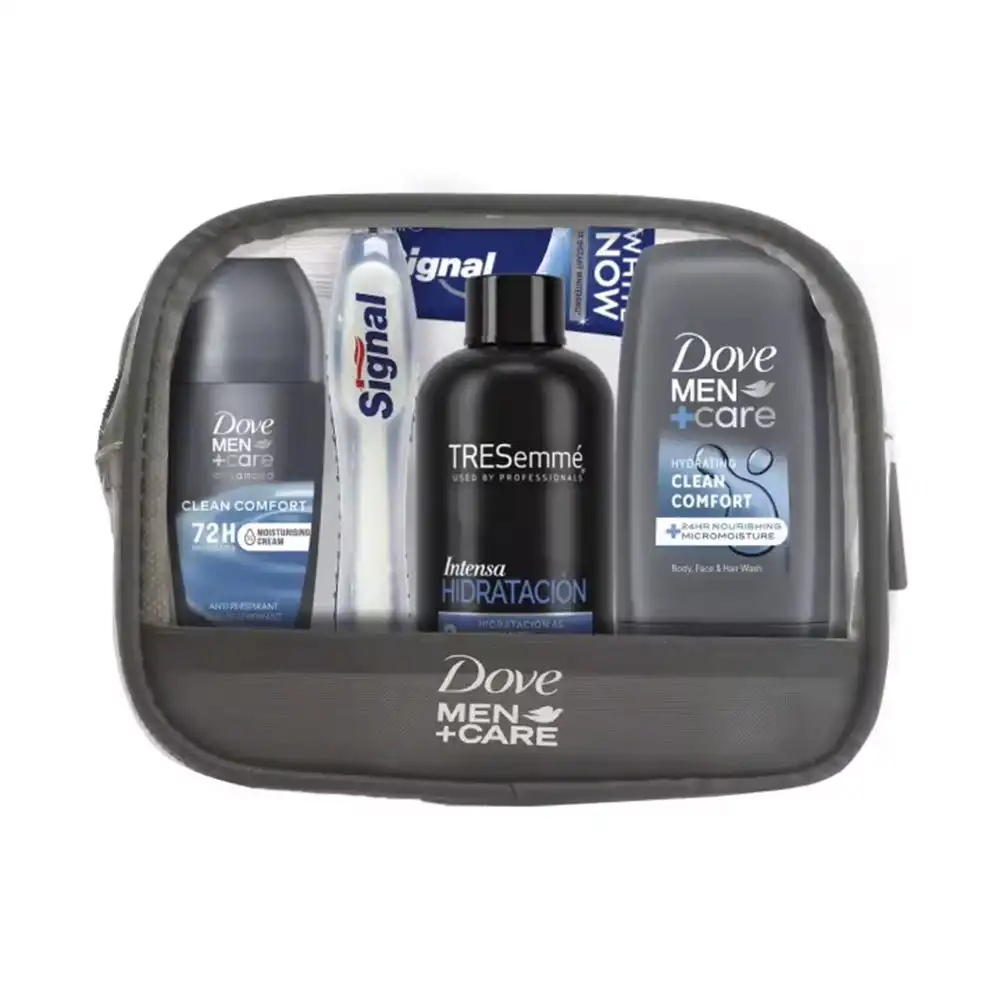 Neceser Viaje Hombre Estuche 5 pz - DOVE - Comparador de precios