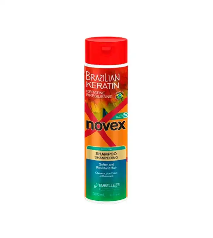 Novex - *Brazilian Keratin* - Champú para cabello extremadamente dañado y quebradizo. - Novex - Comparador de precios