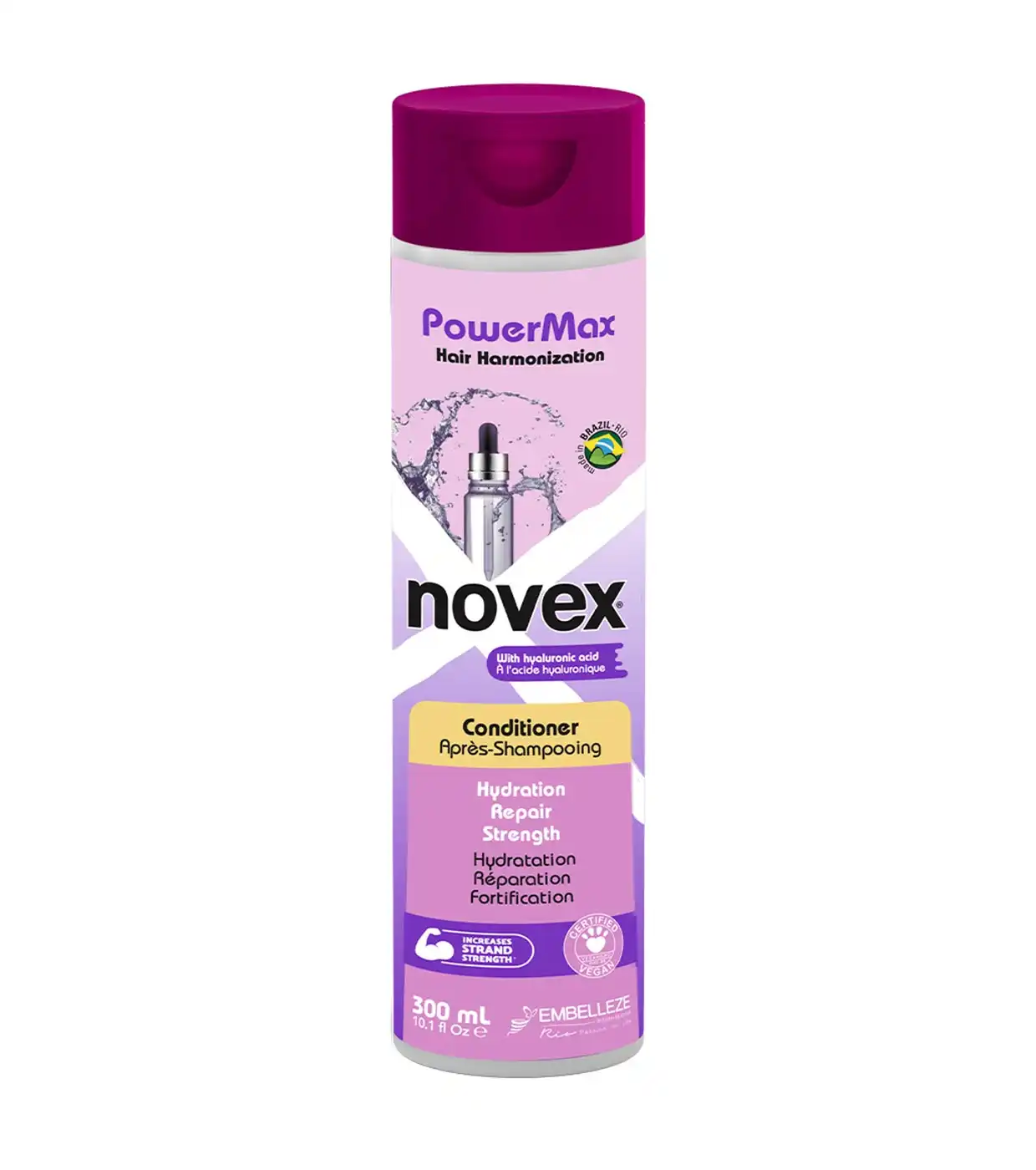 Novex - *PowerMax* - Acondicionador armonizador con ácido hialurónico - Novex - Comparador de precios
