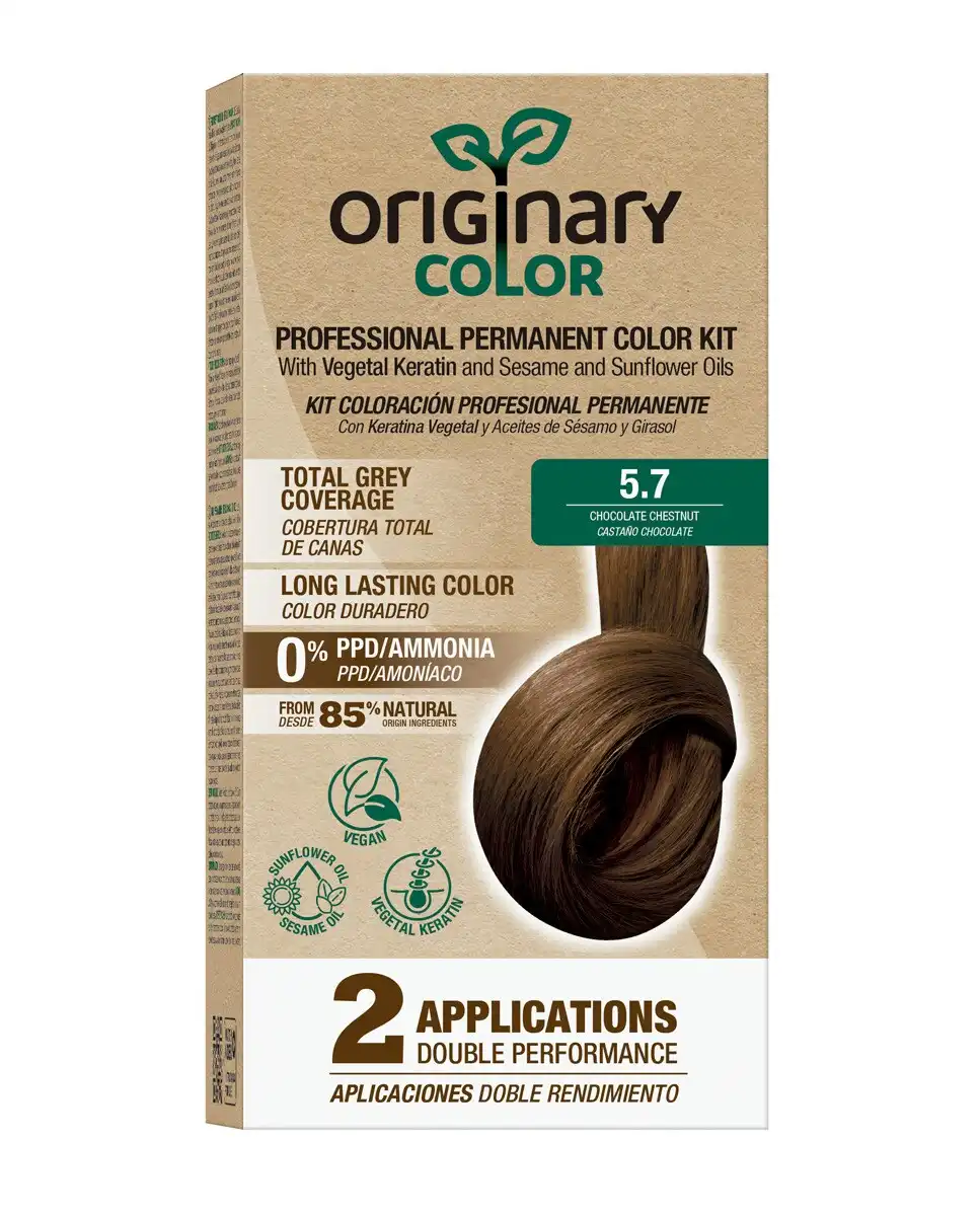 Originary Color - Kit de Coloración Profesional Permanente en Dos Aplicaciones Originary Color. - Originary Color - Comparador de precios