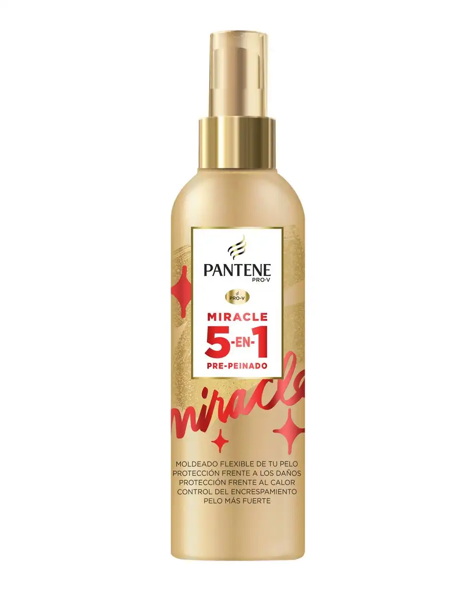 Pantene - Spray Capilar Miracle 5 En 1 Para Antes Del Peinado Y Protector Frente Al Calor Pro-V - Pantene - Comparador de precios