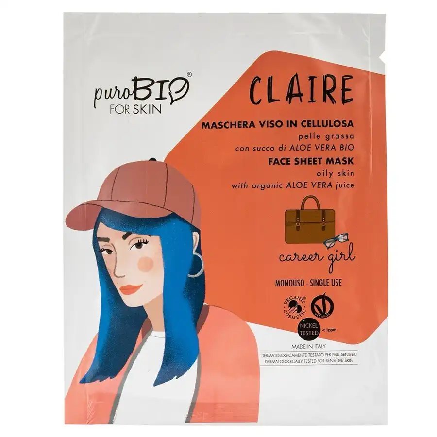 Purobio Mascarilla de Celulosa Claire, 15 ml - Purobio - Comparador de precios