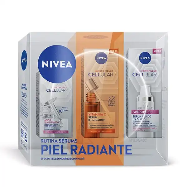 Rutina Sérums Piel Radiante - Nivea - Comparador de precios