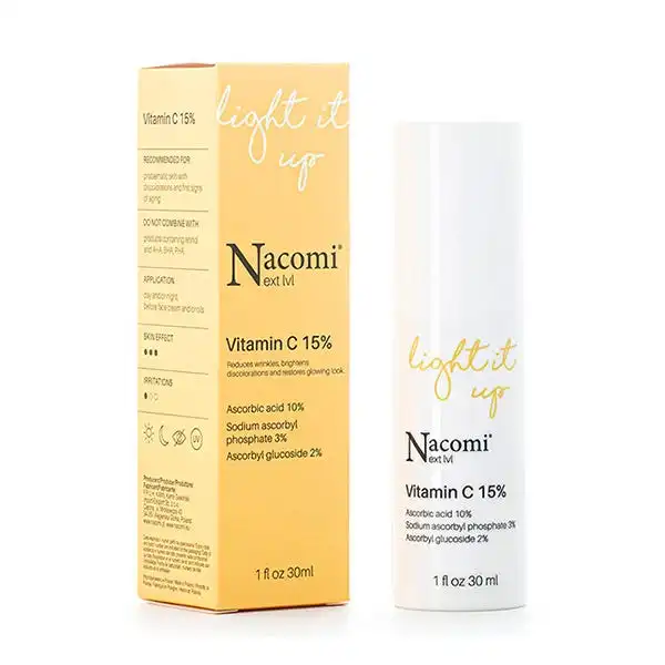 Sérum Light It Up Vitamin C 15% - Nacomi - Comparador de precios