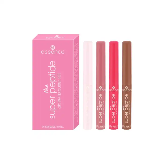 Set Bálsamo Labial The Super Peptide Glossy - ESSENCE - Comparador de precios