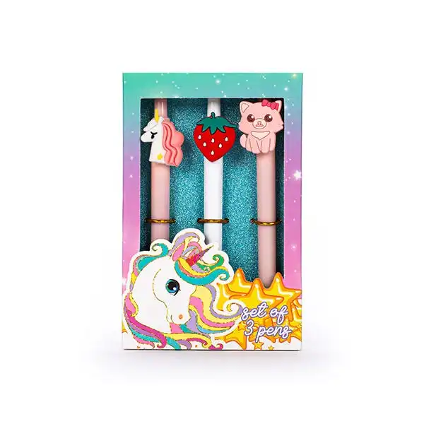 Set Of 3 Pens - KIDS CUTIES - Comparador de precios