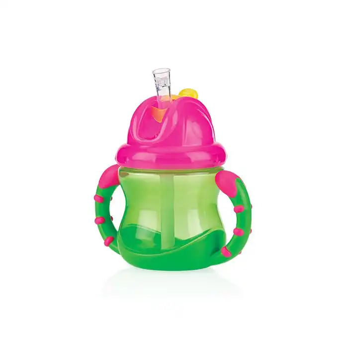 Taza Flip-It Doble Asa +12m 240 ml - Nuby - Comparador de precios