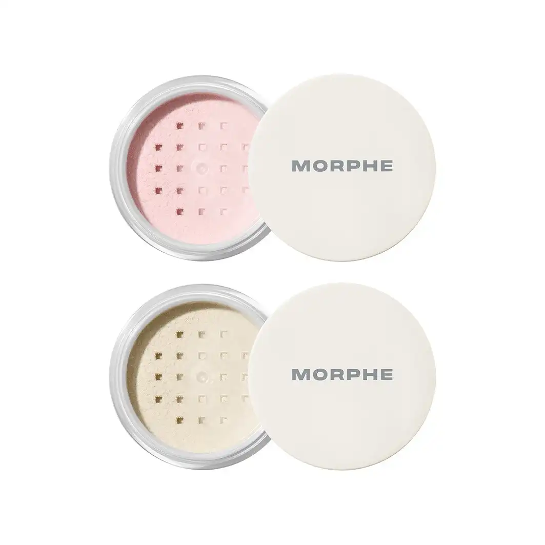 Totally Set Mini Brighten & Set Powder Duo Set de maquillaje para el cutis Translucent - Morphe - Comparador de precios