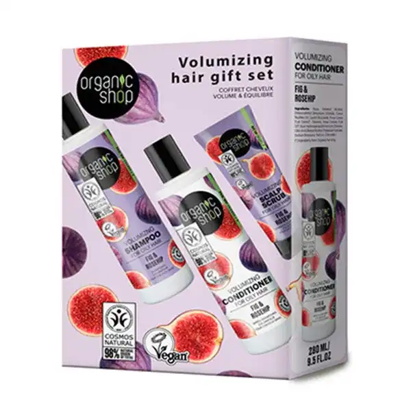 Volumizing Hair Gift Set - Organic Shop - Comparador de precios