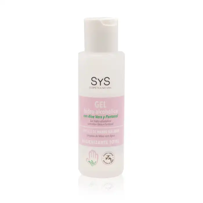 ¡25% DTO! Gel Hidroalcohólico con Aloe Vera y Pantenol 100 ml - SyS Cosmética Natural y Aromas - Comparador de precios