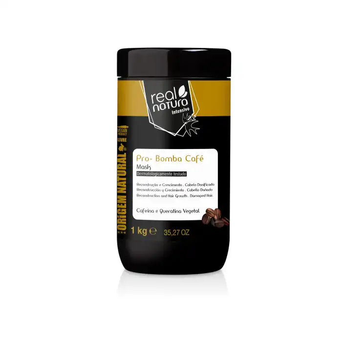 ¡41% DTO! Mascarilla Pro-Reparacion Bomba Café 1000 gr - Real Natura - Comparador de precios