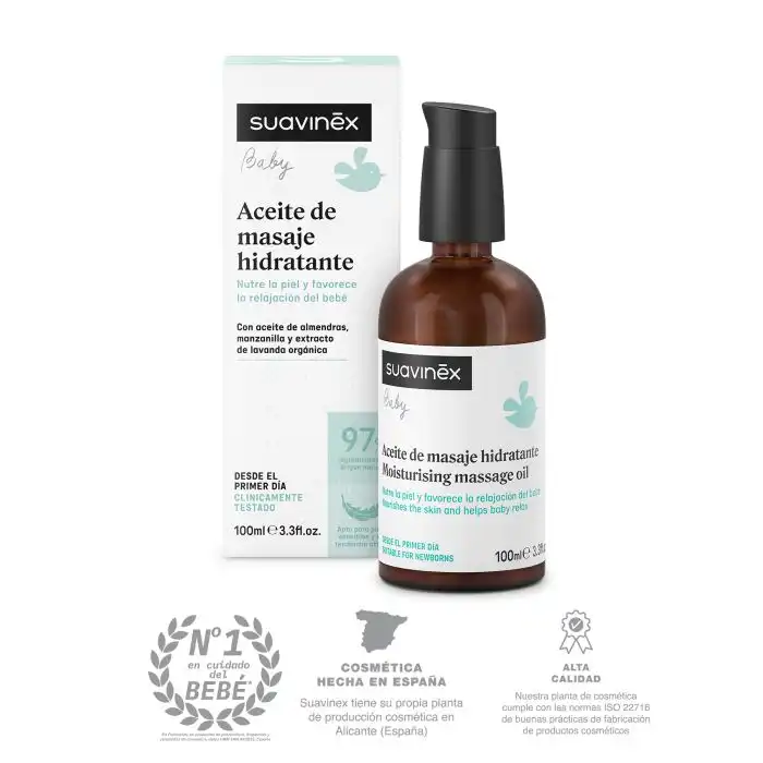 Aceite de Masaje Hidratante 100 ml - Suavinex - Comparador de precios