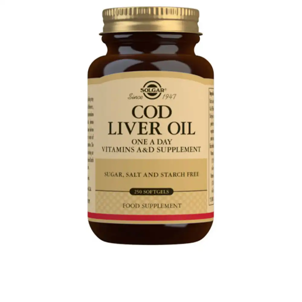 Aceite Higado Bacalao 250 Caps - SOLGAR - Comparador de precios