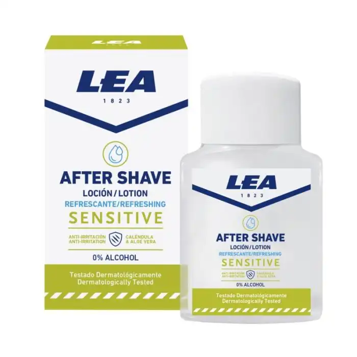 After Shave Loción Sensitive 0% Alcohol 125 ml - LEA - Comparador de precios