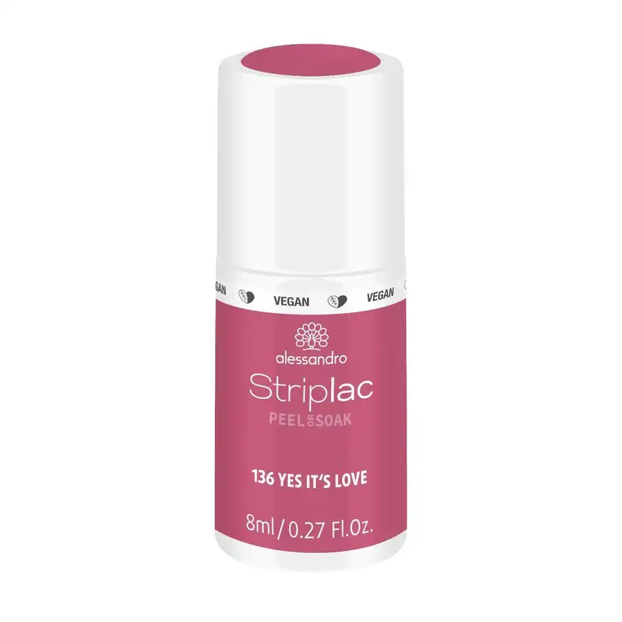Alessandro - Striplac Peel Or Soak Lacas de uñas 8 ml 136 - YES IT´S LOVE - alessandro - Comparador de precios