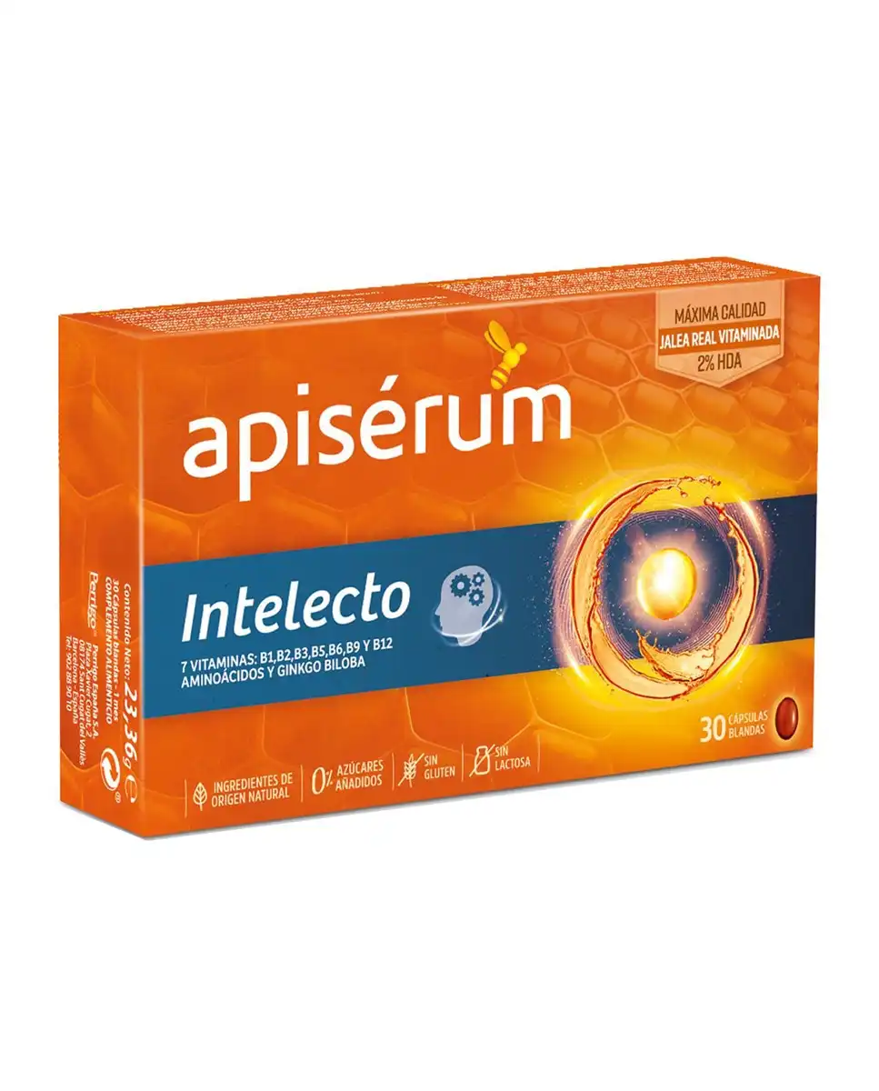 Apisérum - 30 Cápsulas Blandas Intelecto Apiserum - Apisérum - Comparador de precios