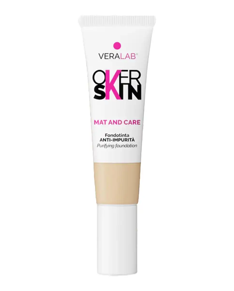 Base de Maquillaje Mat And Care Overskin 4.5 BROWN SUGAR - Veralab - Comparador de precios