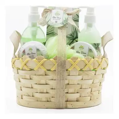 Becasan Cesta Mimbre Aloe Vera Und. - Becasan - Comparador de precios
