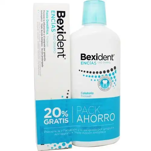 Bexident ENCIAS ENJUAGUE BUCAL + PASTA PACK 125 ml Pack - Bexident - Comparador de precios