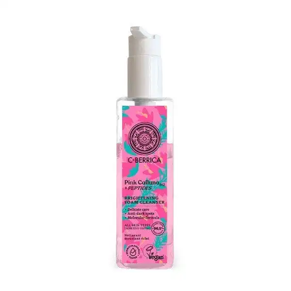 C-Berrica Pink Calluna Brightening Foam Cleanser - Oblepikha - Comparador de precios