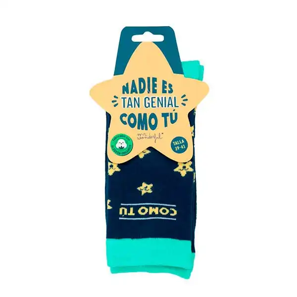 Calcetines Nadie Es Tan Genial 1Ud - Mr Wonderful - Comparador de precios
