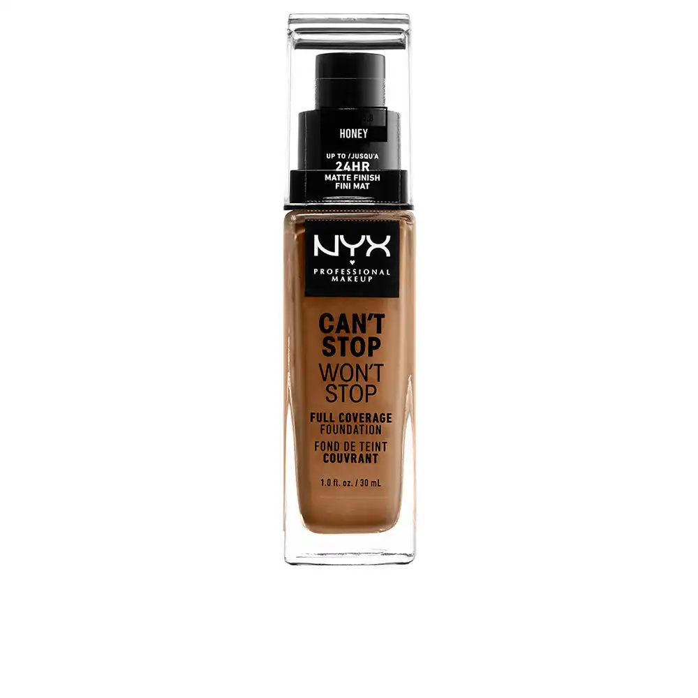 CAN’T Stop WON’T Stop full coverage foundation #honey - NYX PROFESSIONAL MAKE UP - Comparador de precios
