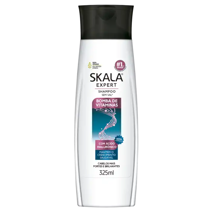 Champú Bomba de Vitaminas con Ácido Hialurónico 325 ml - SKALA - Comparador de precios