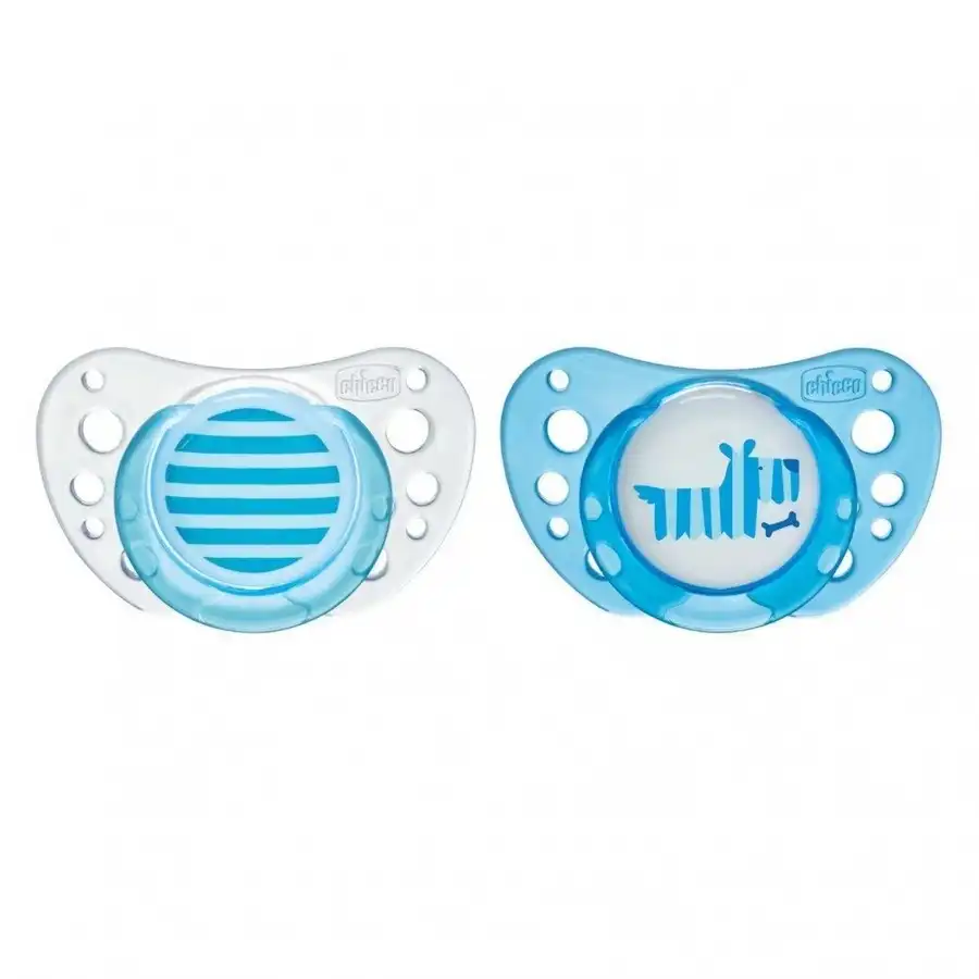 Chicco - Chupete Physio Air Látex Azul 0-6M 2Ud Chupetes 1 pieces unisex - Chicco - Comparador de precios