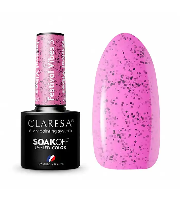 Claresa - Esmalte semipermanente Soak off Festival Vibes - 3 - Claresa - Comparador de precios