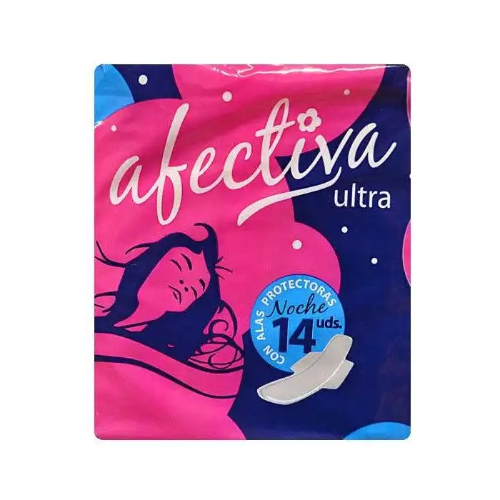 Compresas Ultra con Alas Noche - Afectiva - Comparador de precios