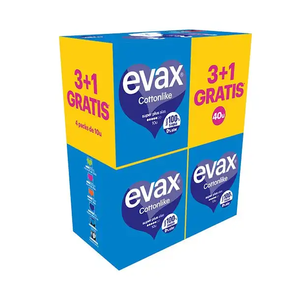 Cottonlike Super Plus Alas - EVAX - Comparador de precios