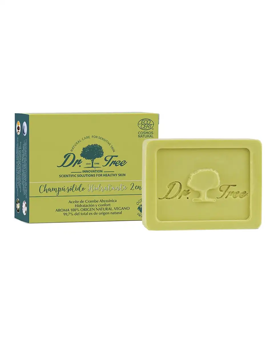 Dr. Tree - Champú Solido Hidratante Eco 75 G - Dr. Tree - Comparador de precios