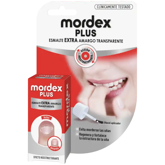 Esmalte Extra Amargo Transparente 9 ml - Mordex - Comparador de precios