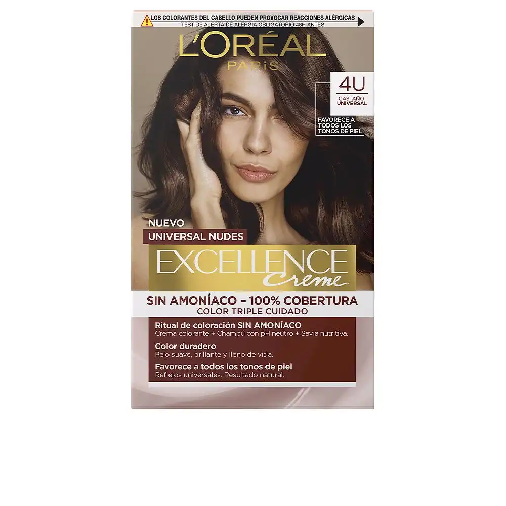 Excellence creme universal nudes tinte #4u-brown 5 u - L'Oréal Paris - Comparador de precios