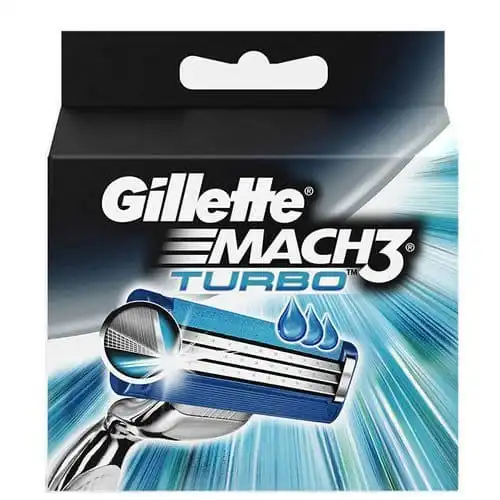 Gillette Mach 3 Turbo 1 und 4 UND Recambio - Gillette - Comparador de precios