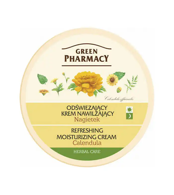 Green Pharmacy - Crema hidratante y refrescante para piel seca - Caléndula - Green Pharmacy - Comparador de precios