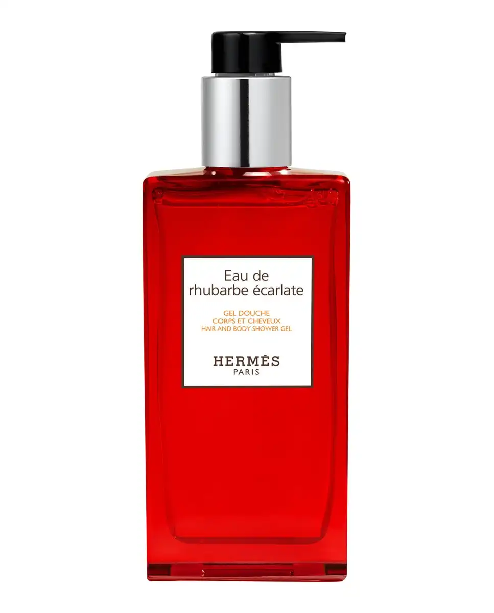 Hermès - Gel de Ducha para cuerpo y cabello Eau de Rhubarbe Écarlate 200ml Hermès. - Hermès - Comparador de precios