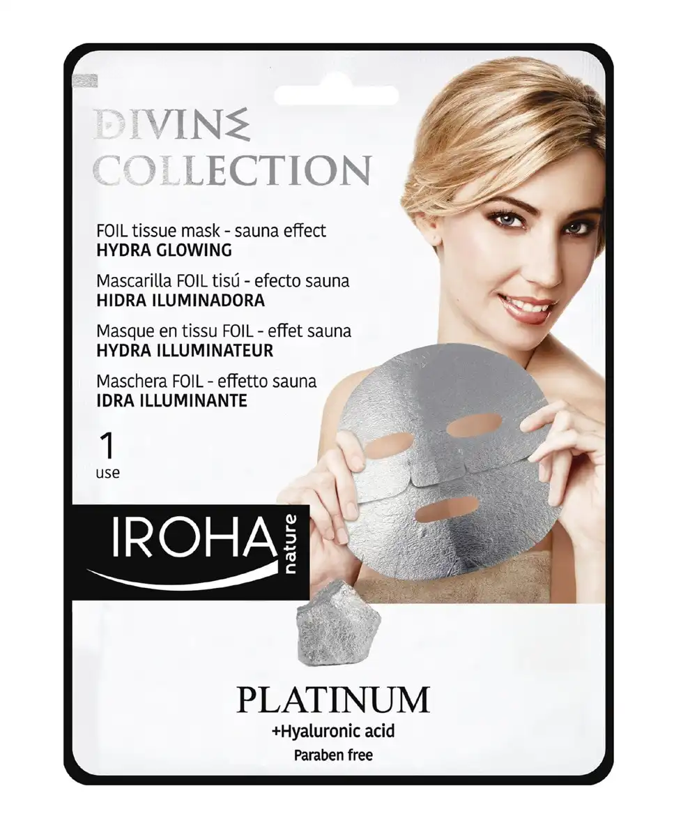 Iroha Nature - Mascarilla Facial Tisú Foil Platino - Iroha Nature - Comparador de precios