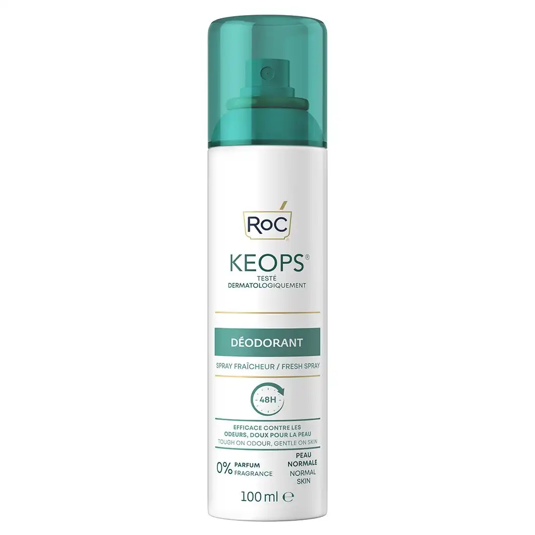 Keops Spray Fresh Desodorante 100 ml - Roc - Comparador de precios