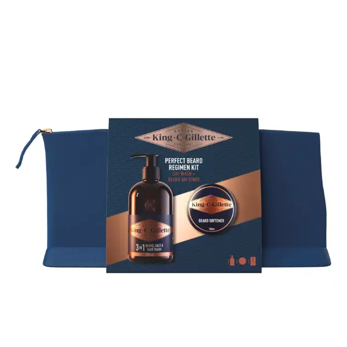 King C Perfect Beard Pack Regalo - Gillette - Comparador de precios