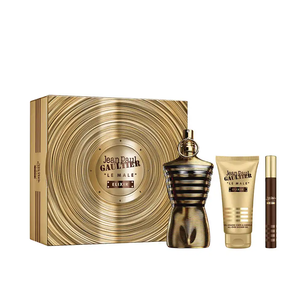 Le Male Elixir Parfum lote 3 pz - Jean Paul Gaultier - Comparador de precios