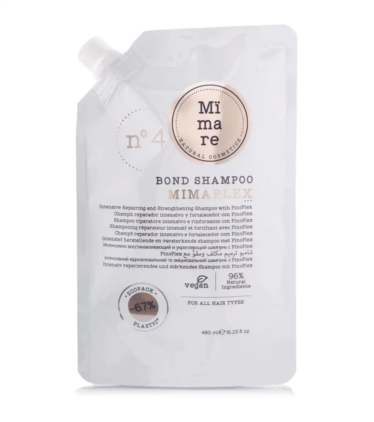 Mimare - *Mimaplex* - Champú para cabellos dañados, secos y maltratados - 480ml - Mimare - Comparador de precios