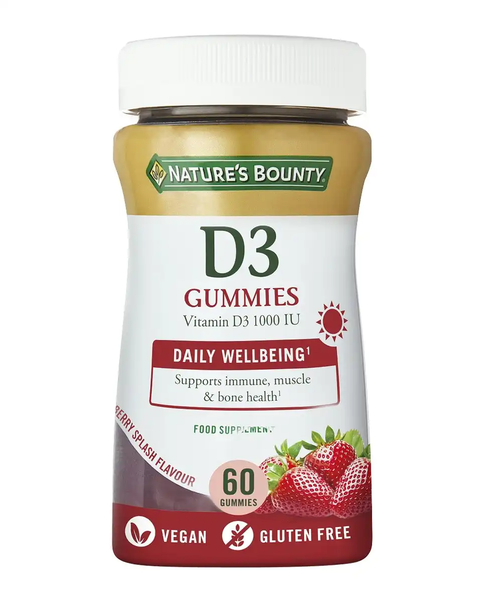 Nature's Bounty - 60 Gummies Vitamina D3 - Nature's Bounty - Comparador de precios