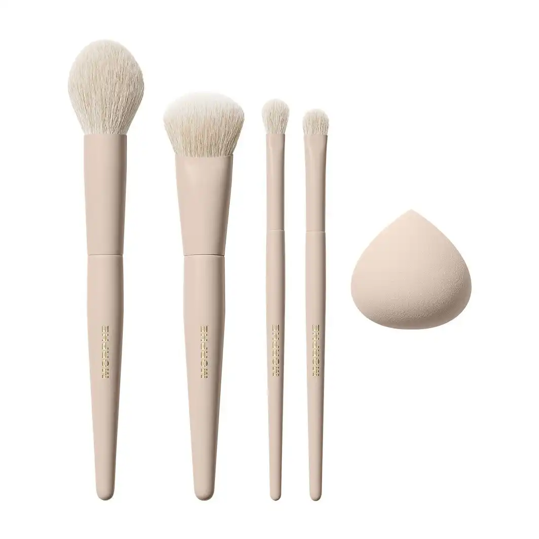 OAT LATTE 5-PIECE FACE & EYE BRUSH SET Set de brochas - Morphe - Comparador de precios