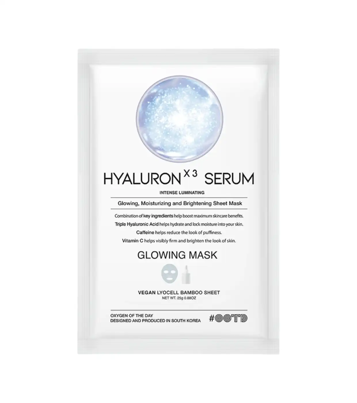 OOTD Beauty - Mascarilla facial iluminadora Hyaluron x3 Serum - OOTD Beauty - Comparador de precios