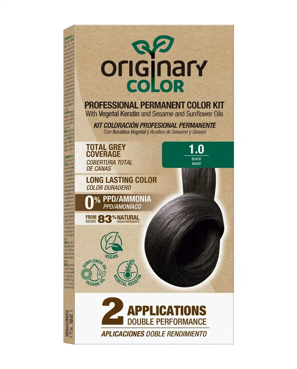 Originary Color - Kit de Coloración Profesional Permanente en Dos Aplicaciones Originary Color. - Originary Color - Comparador de precios