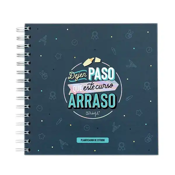 Planificador Dejen Paso Que Este Curso Arraso - Mr Wonderful - Comparador de precios