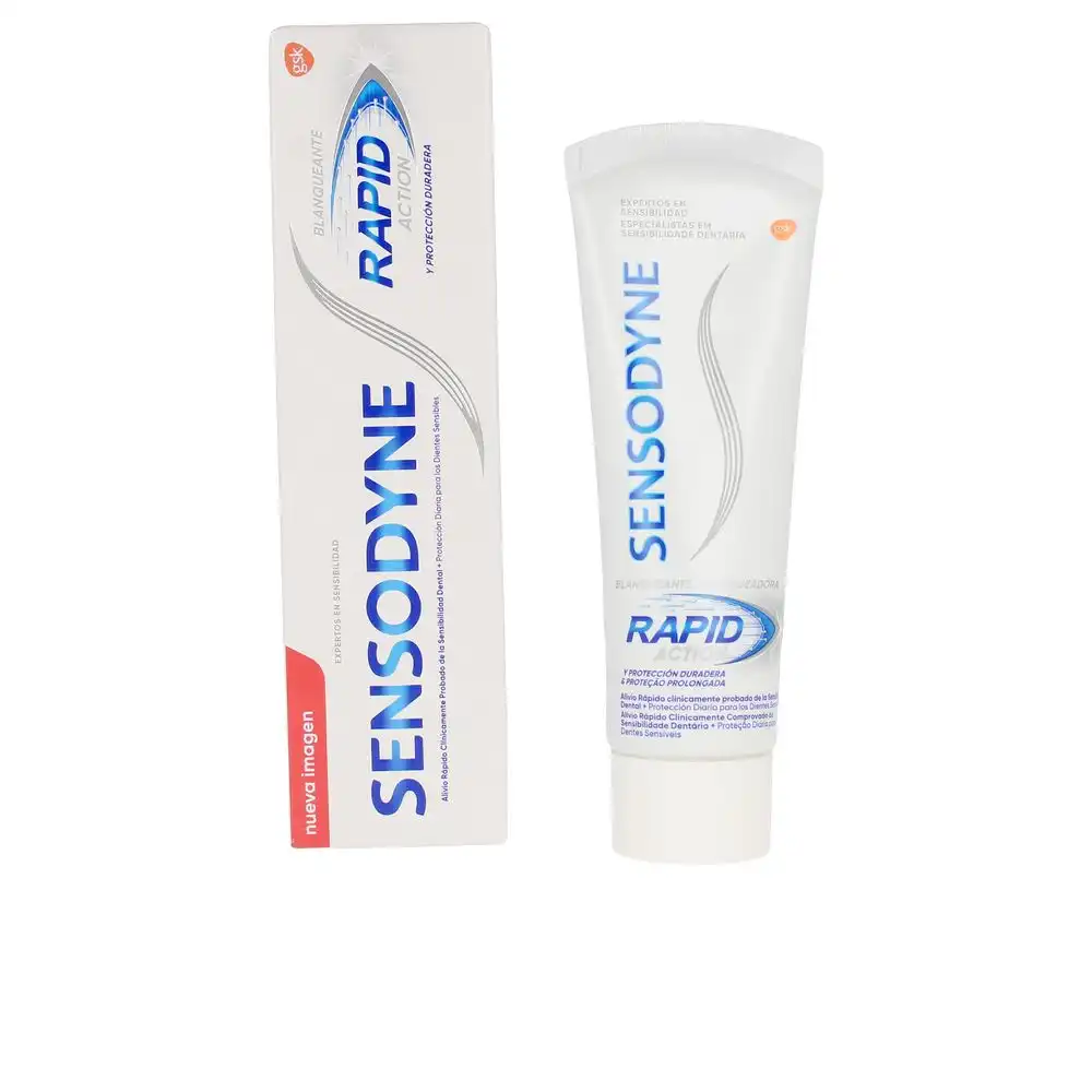 Rapid Action blanqueante crema dental 75 ml - Sensodyne - Comparador de precios