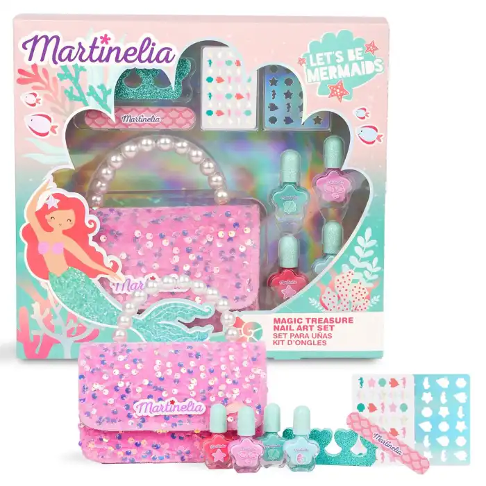 Set Let’s Be Mermaids Treasure Nail Art - MARTINELIA - Comparador de precios
